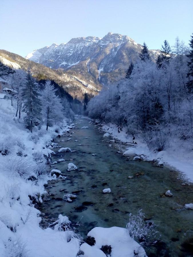 Apartma Pod Rozem Soča المظهر الخارجي الصورة