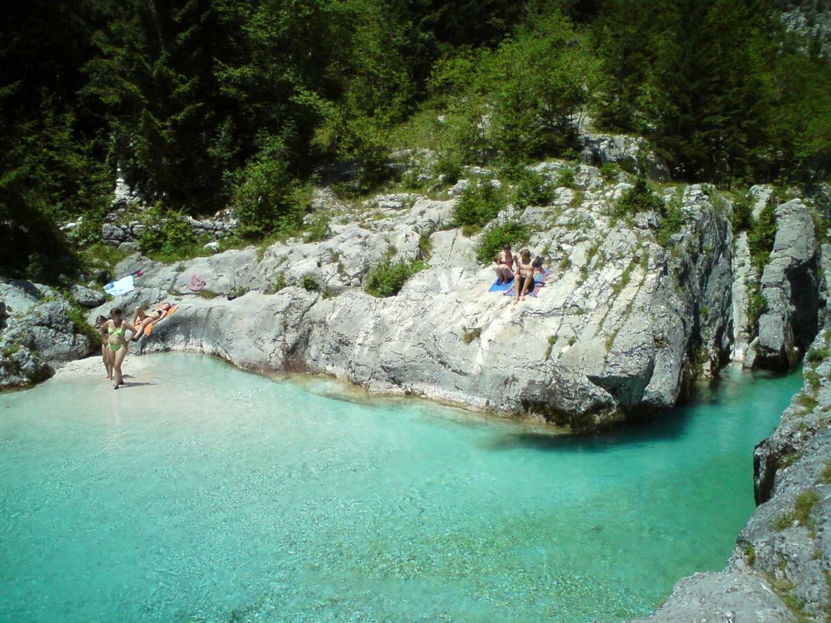Apartma Pod Rozem Soča المظهر الخارجي الصورة