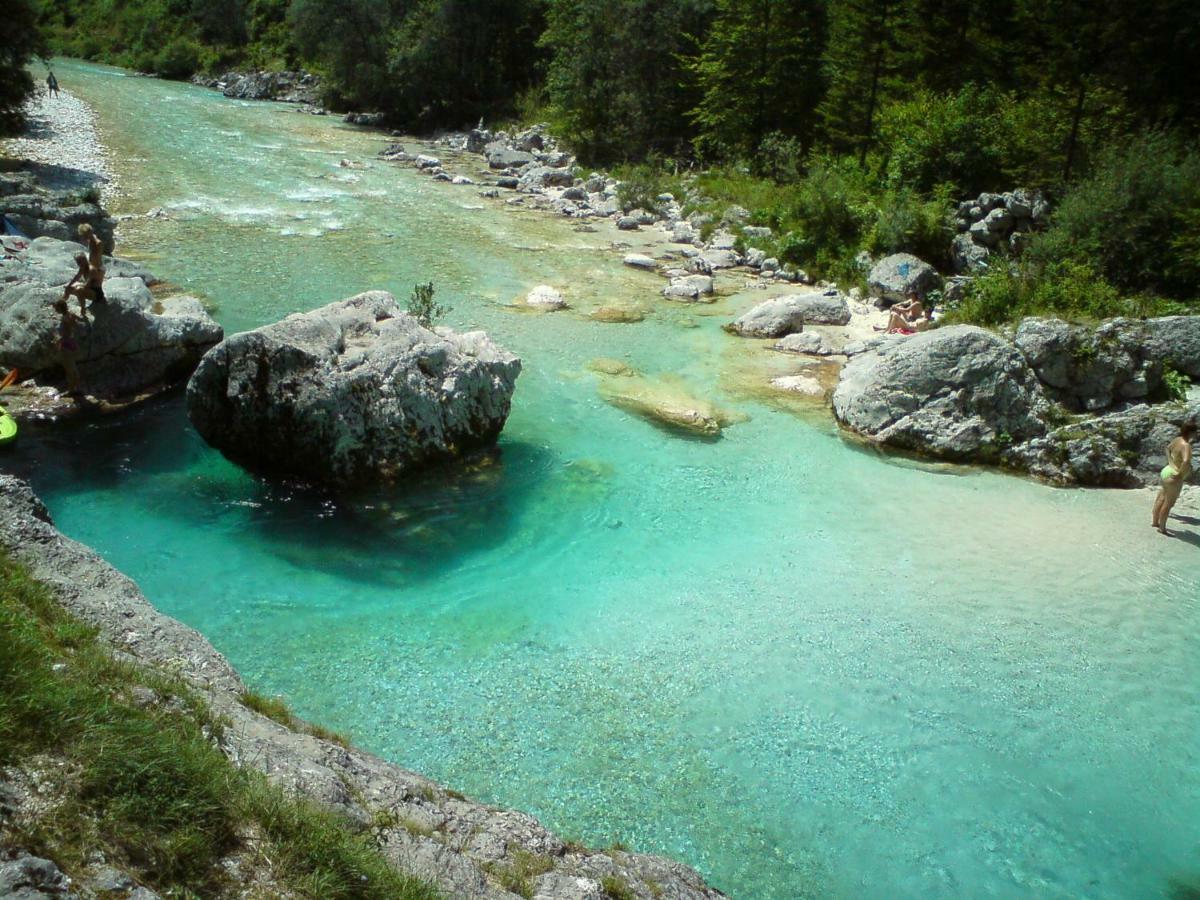 Apartma Pod Rozem Soča المظهر الخارجي الصورة